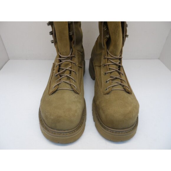 Hoffman Men's 10" Powerline Climbing Boots "Made In USA" Coyote Size 10EE - Picture 6 of 7